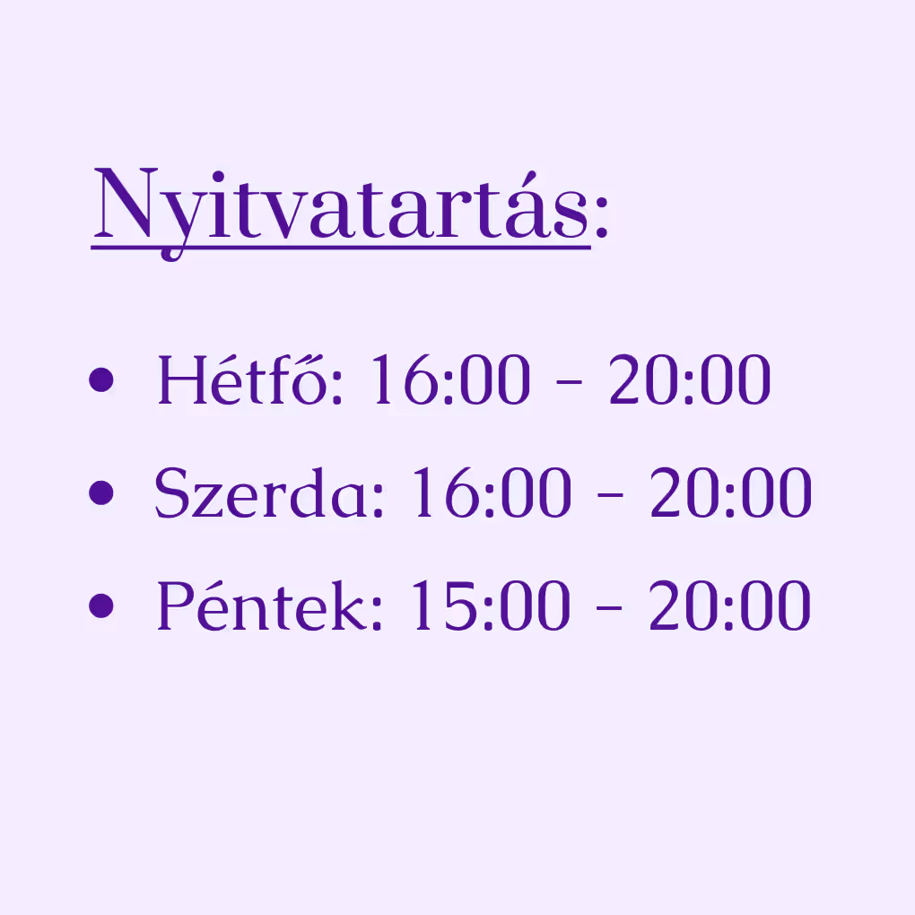 Holdviola Masszázs nyitvatartás és helyszín — Székesfehérvár, Zobori út 16