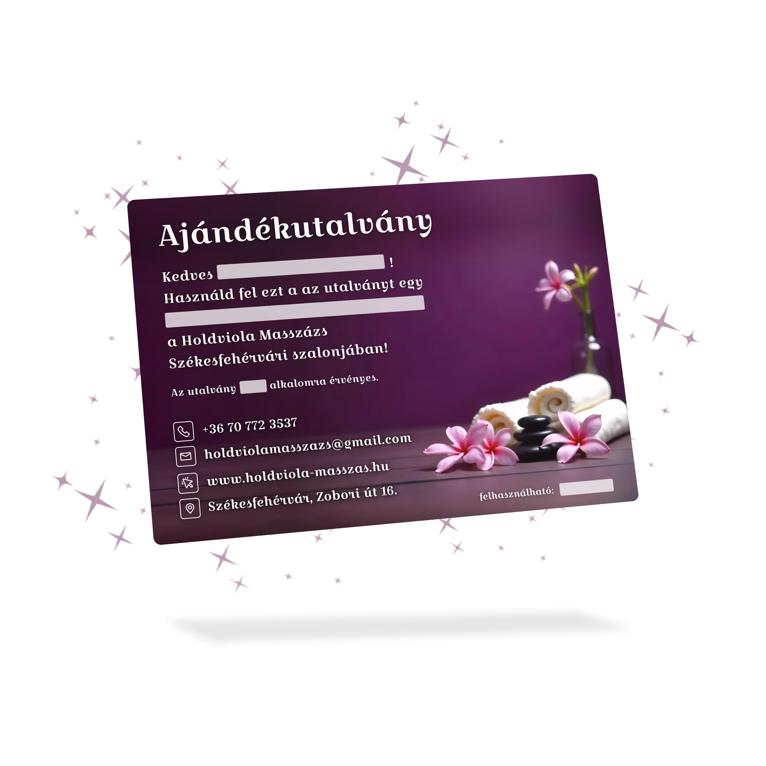 Holdviola ajándékutalvány